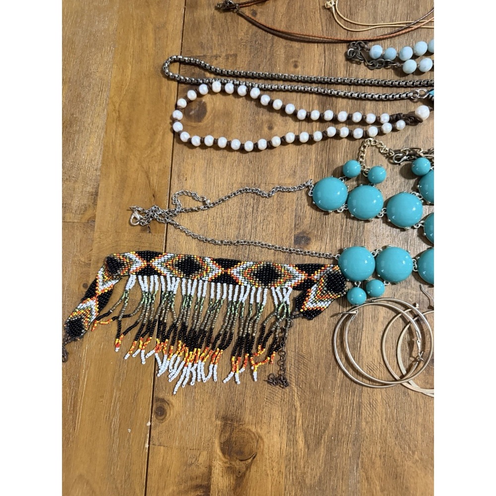 3‎ LBS Jewelry Vintage Modern 93 Pieces Necklace Earrings Bracelet - Picture 3 of 16